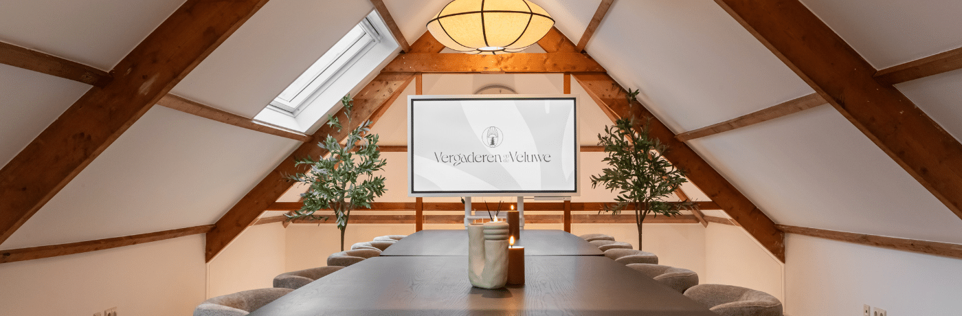Vergaderen op de Veluwe